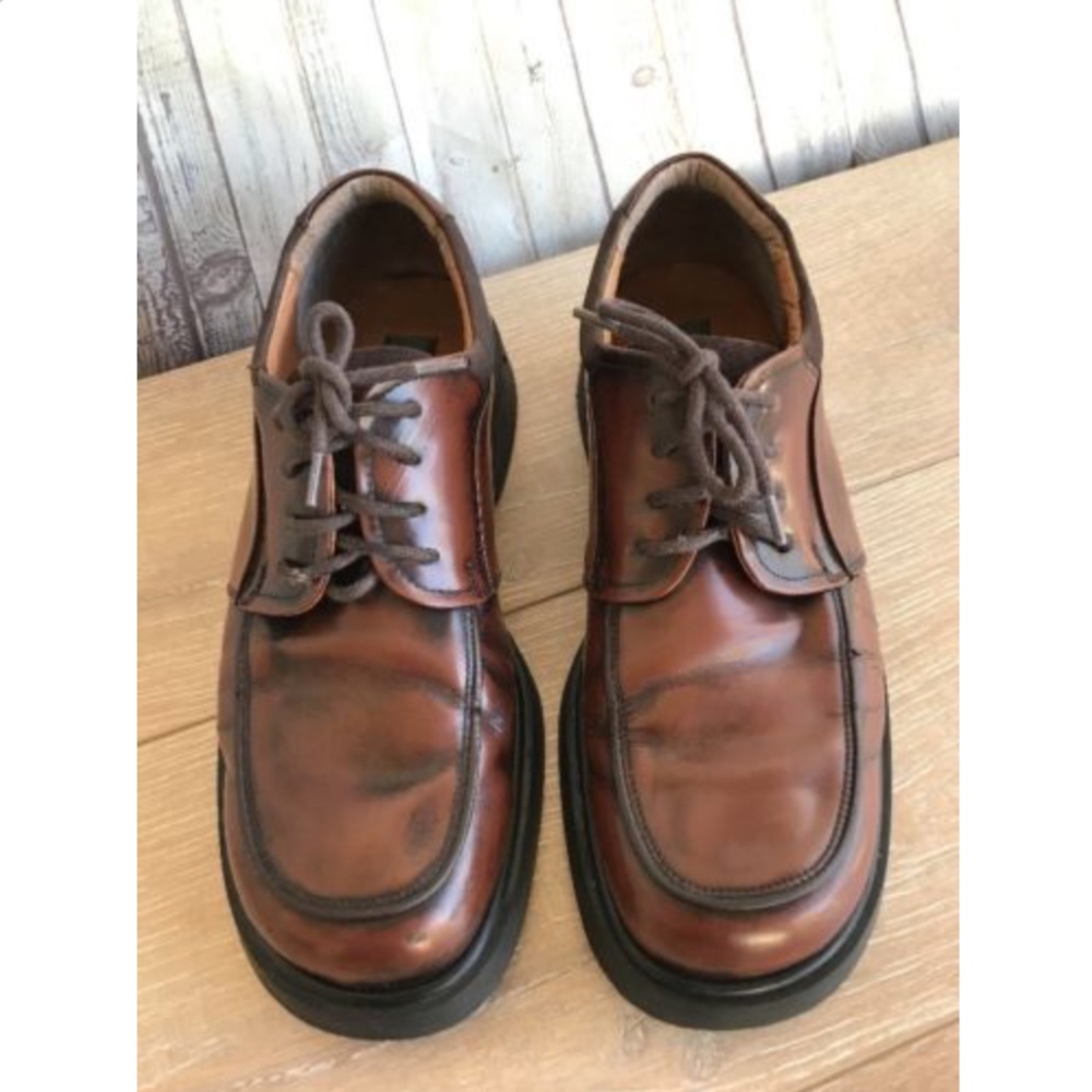 BASS Men's Leather Oxfords Dress Shoes